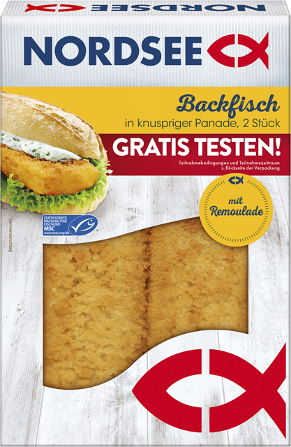 Nordsee Backfisch oder Matjes