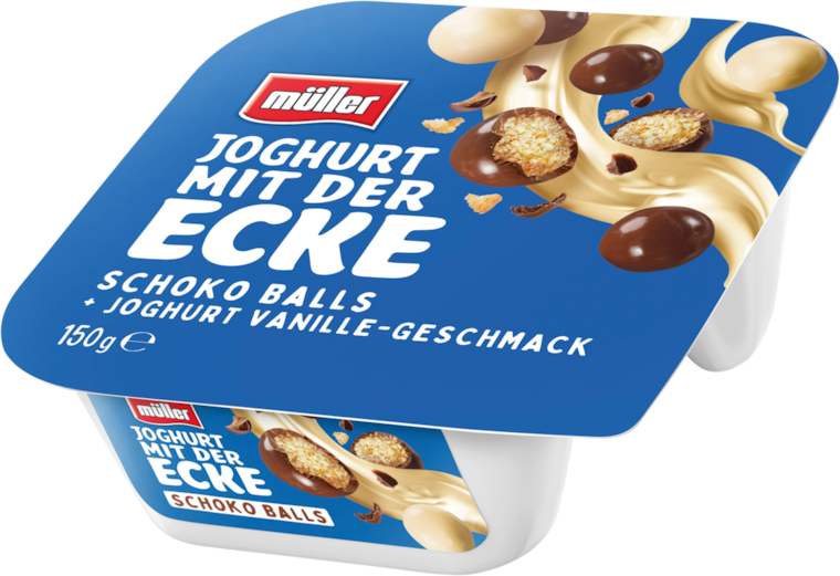 müller Joghurt mit der Ecke