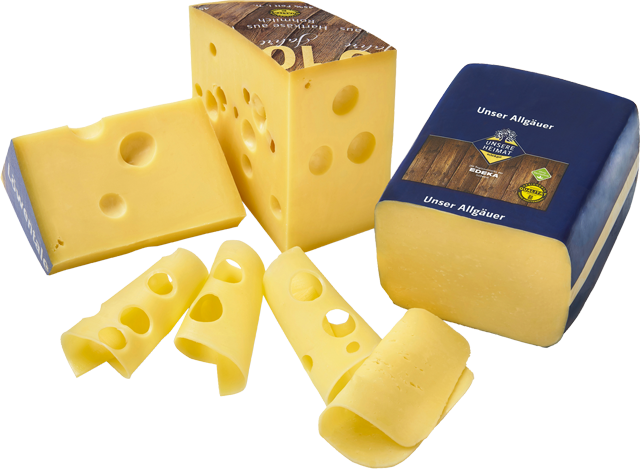 Unsere Heimat – echt & gut Unser Allgäuer Schnittkäse