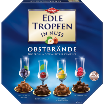 Trumpf Edle Tropfen in Nuss