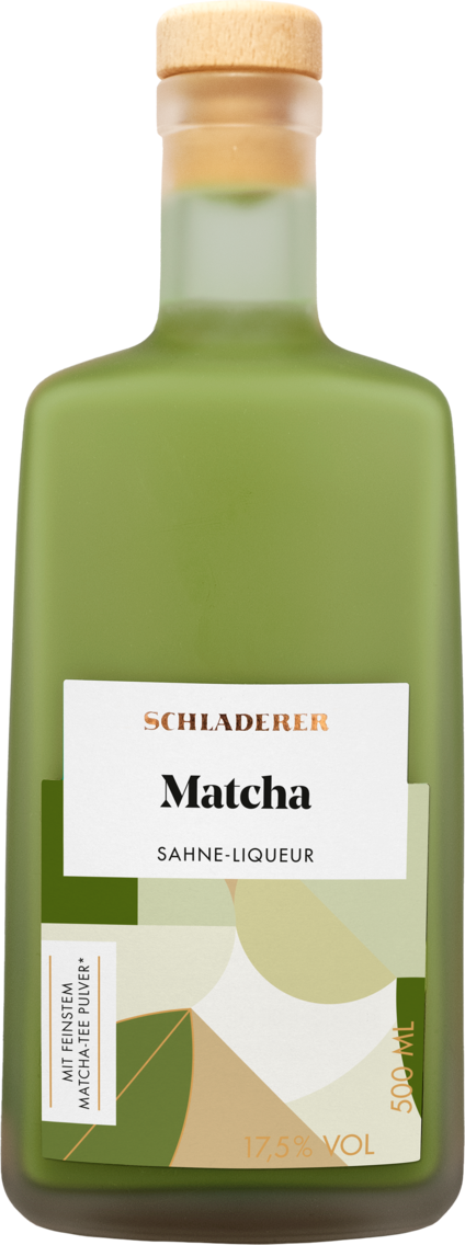 Schladerer Matcha Sahne-Liqueur