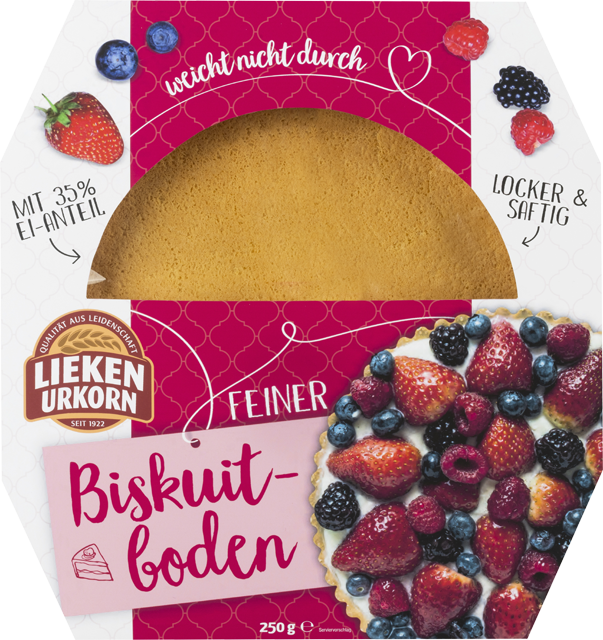 Lieken Urkorn Feiner Biskuitboden
