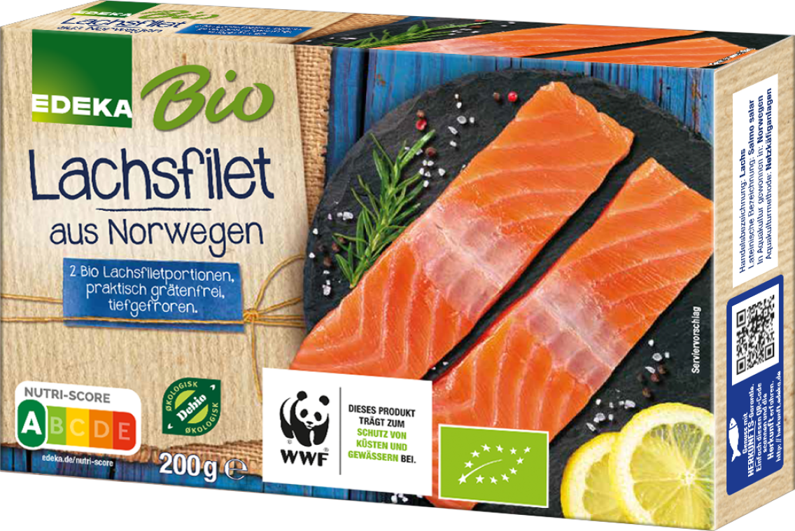 EDEKA Bio Lachsfilet WWF