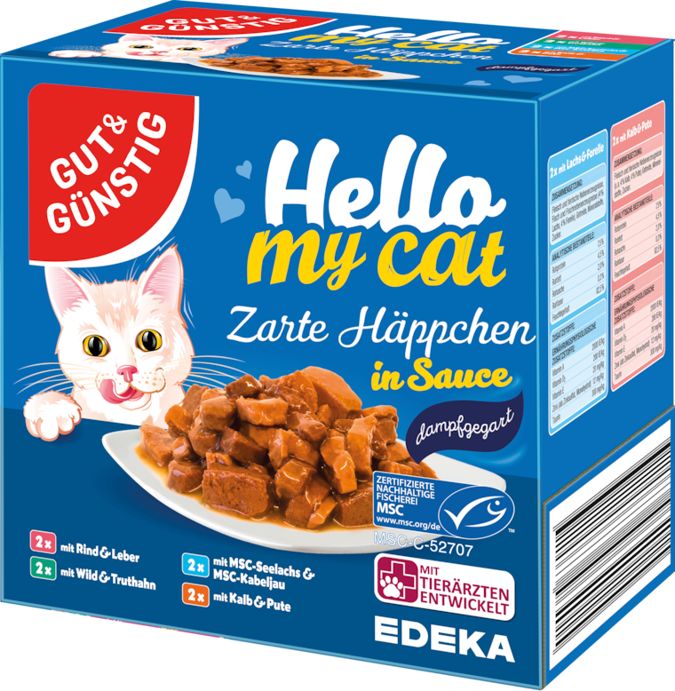 GUT&GÜNSTIG Hello my cat Zarte Häppchen