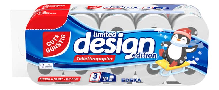 Gut & Günstig design Toilettenpapier