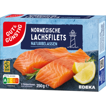 Norwegische Lachsfilets