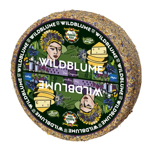 Mittwoch bis Samstag: Baldauf Allgäuer Wildblumenkäse 