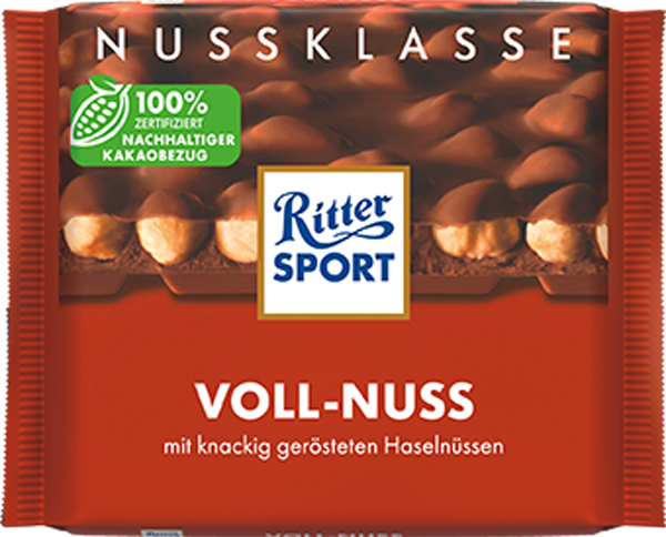 Ritter Sport** Nuss- oder Kakaoklasse