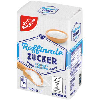 Raffinade Zucker