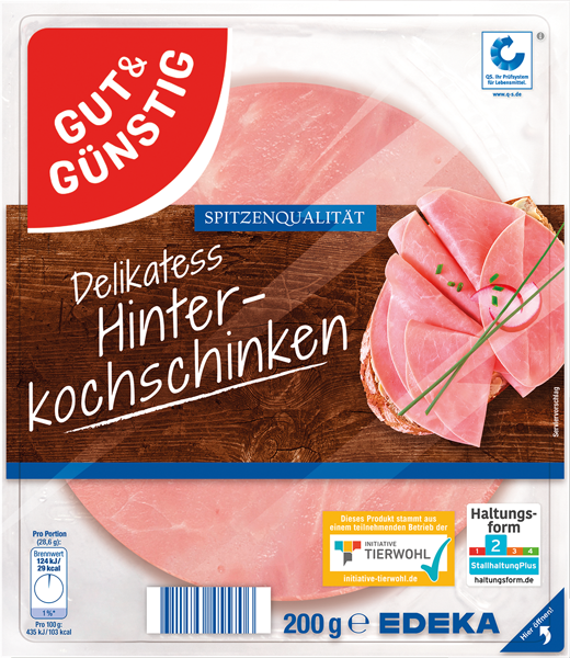 GUT&GÜNSTIG Delikatess-Hinterkochschinken