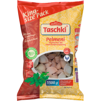 Taschki Pelmeni Teigtaschen