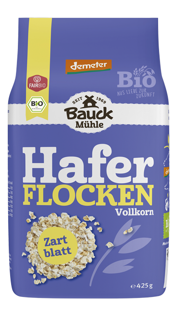 Demeter Bauckhof Bio Haferflocken Zartblatt