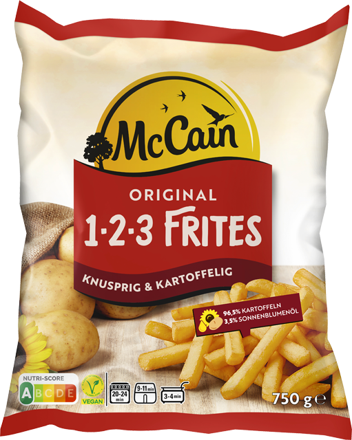 Donnerstag bis Samstag: McCain Frites