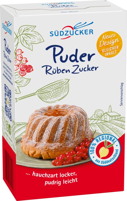 Südzucker Puder Rüben-Zucker