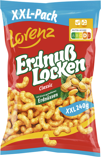 Erdnußlocken Classic XXL