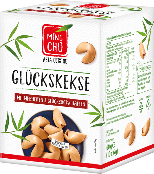 Ming Chu Glückskekse