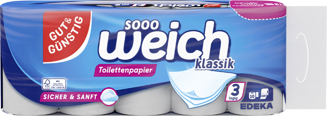 Gut & Günstig Toilettenpapier