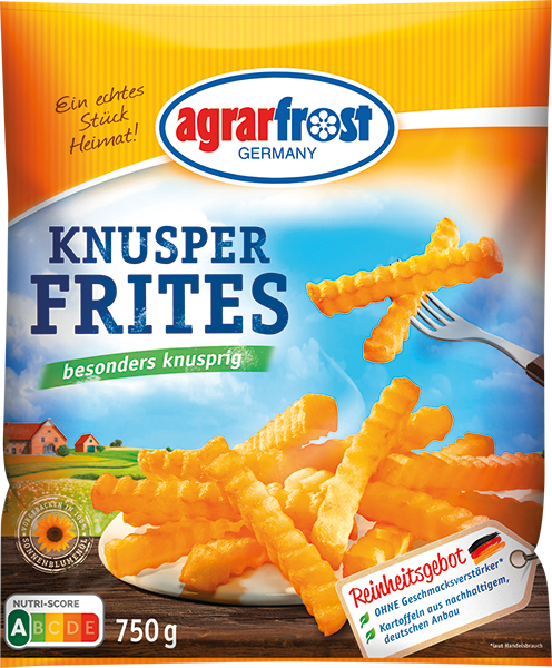 Agrarfrost Back- oder Knusperfrites