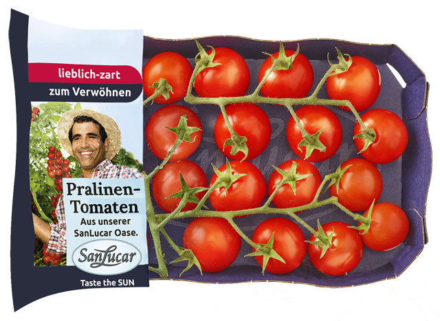 Samstags-Knüller: SanLucar Cherry Rispentomaten „Praline“ 