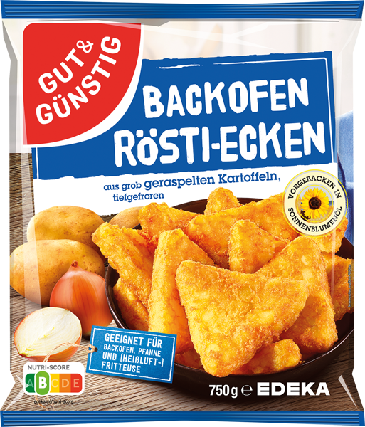 GUT&GÜNSTIG Backofen-Rösti-Ecken