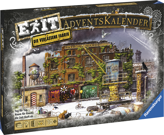 Ravensburger Exit Adventskalender Die verlassene Fabrik