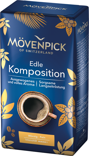 Mövenpick Edle Komposition, Eilles oder Idee Kaffee