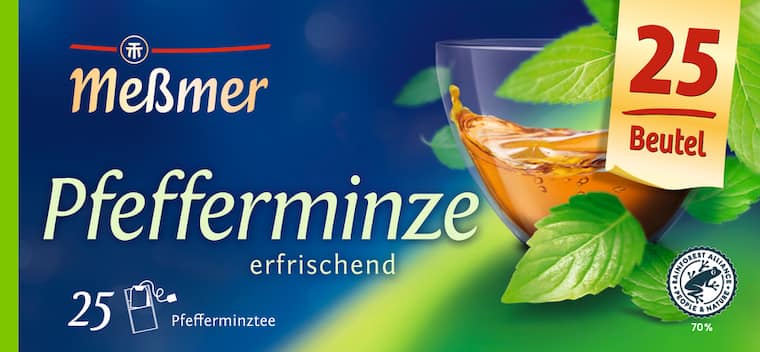 Meßmer Kräuter- oder Früchtetee