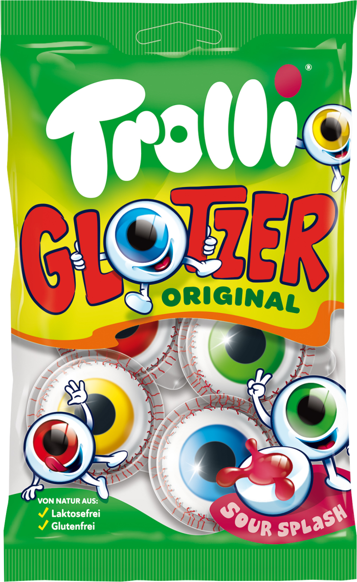 Trolli Glotzer gefüllt oder Flavor Bomb