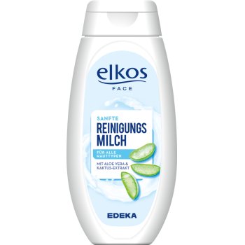 elkos Face Sanfte Reinigungsmilch oder mildes Gesichtswasser