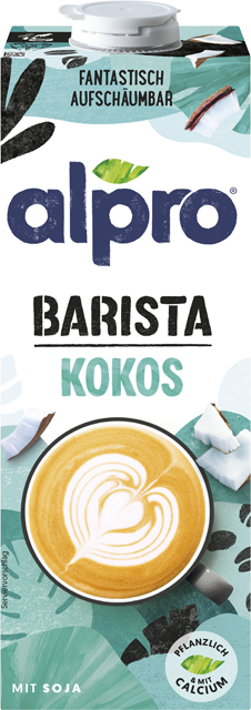 Alpro Barista Kokosdrink oder Mandeldrink