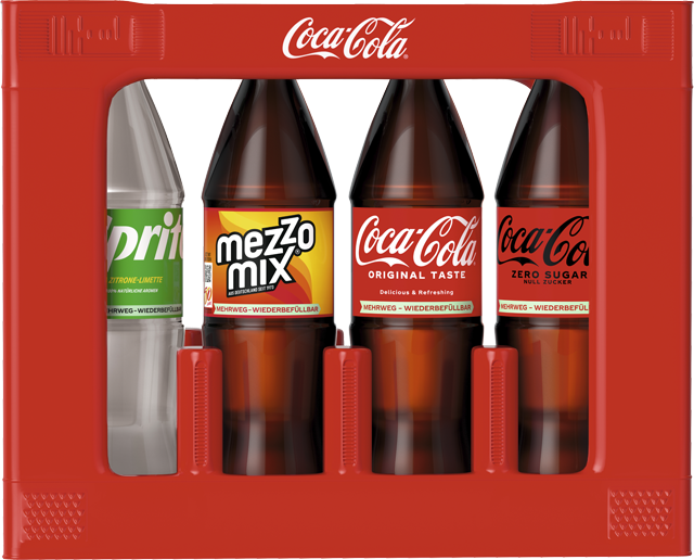 Coca-Cola², Mezzo Mix², Fanta Orange 
