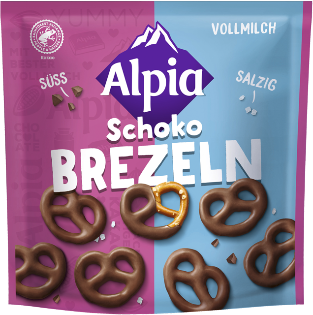 Alpia Schoko Brezeln