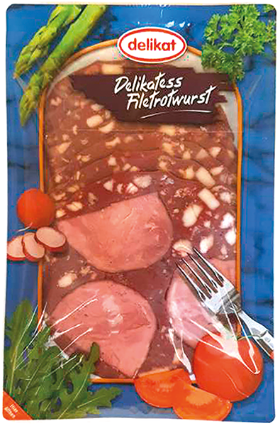 Delikat Delikatess-Filetrotwurst