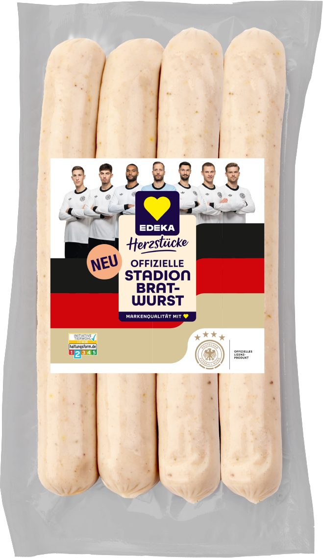 EDEKA Herzstücke Offizielle Stadionbratwurst