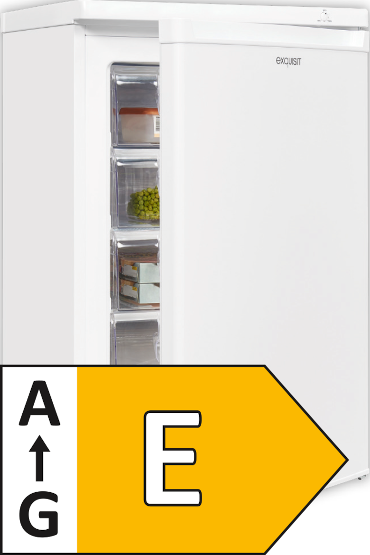 exquisit Gefrierschrank „GS80-040E“ 