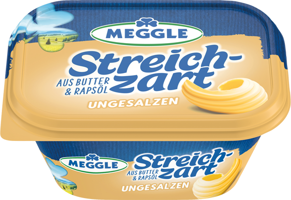 Meggle Butter oder Streichzart