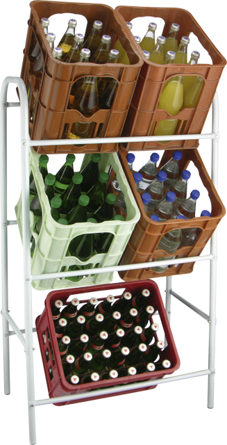 Flaschenkastenständer