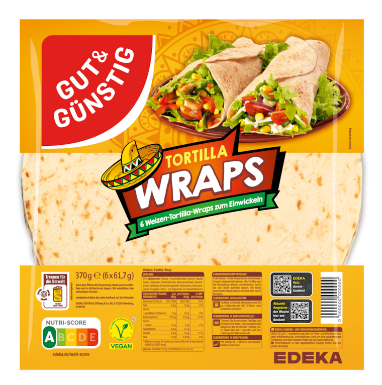 GUT&GÜNSTIG Tortilla Wraps