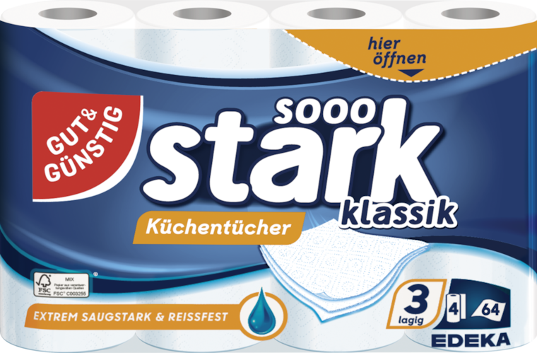 Gut & Günstig klassik Küchentücher