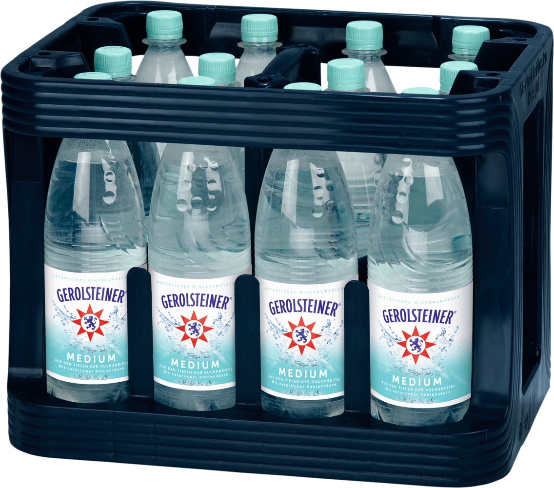 Gerolsteiner natürliches Mineralwasser