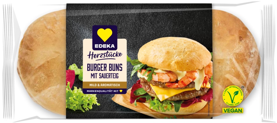 EDEKA Herzstücke Burger buns
