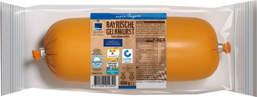 EDEKA Heimatliebe Bayrische Gelbwurst*