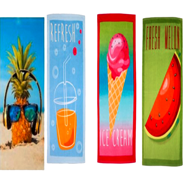 Velours-Strandlaken