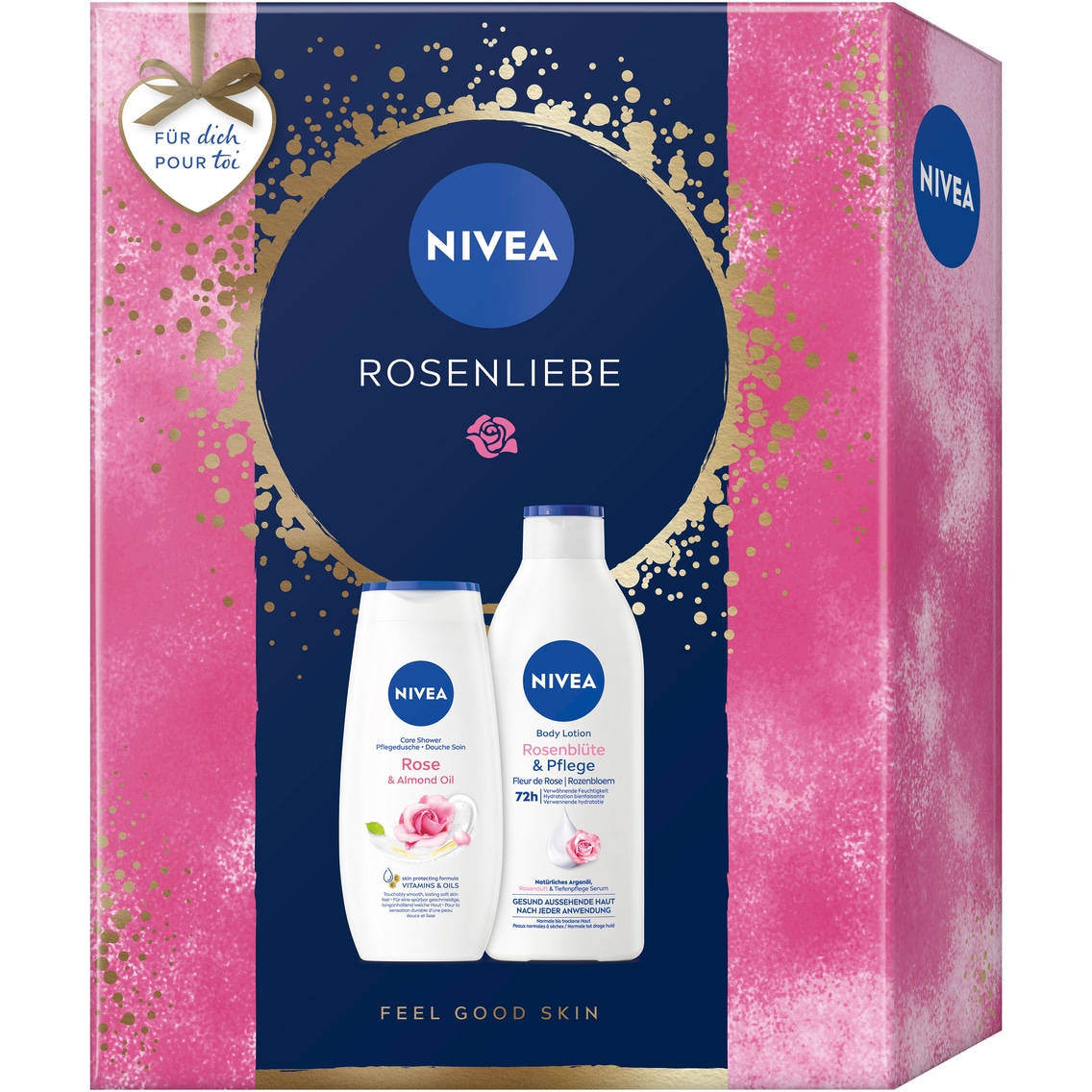 Nivea Geschenkpackung "Rosenliebe"