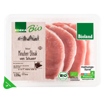 EDEKA Bio Bioland - Minutensteaks