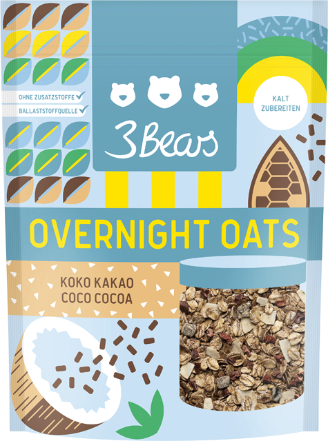 3 Bears Overnight Oats 