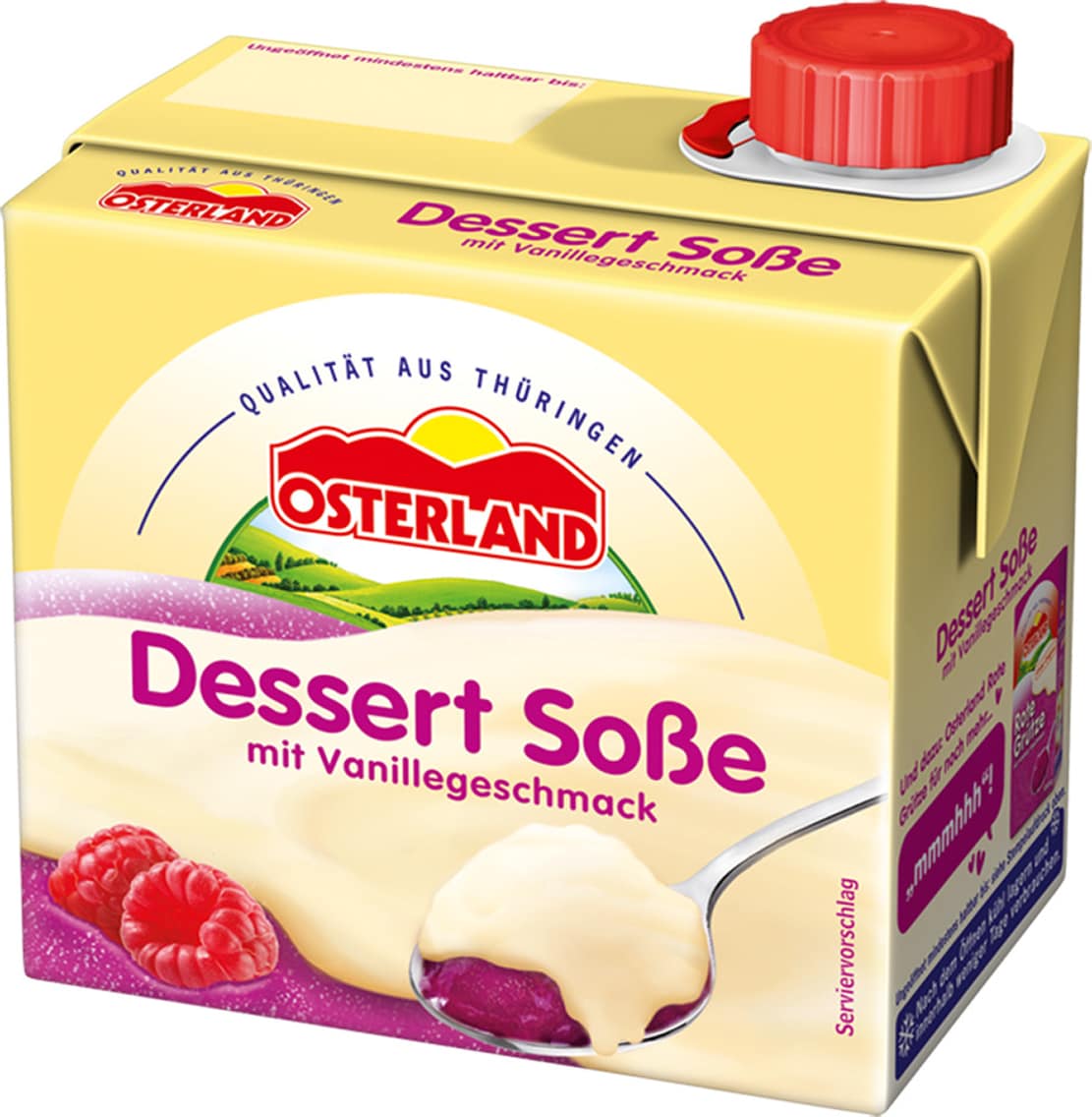 Osterland oder Milram* Dessert Soße
