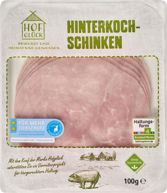 Hofglück Hinterkochschinken