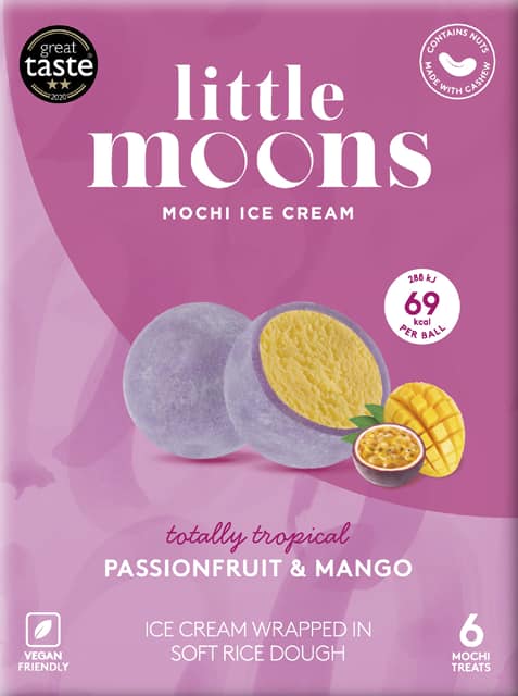 Little Moons Mochi Ice cream Passionfruit & Mango