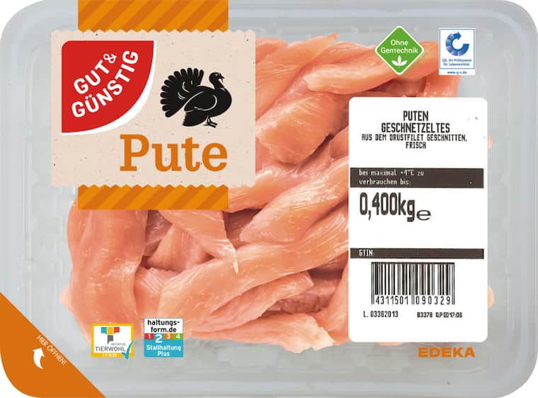 Gut&Günstig Puten-Schnitzel